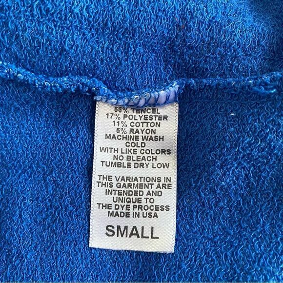 COZY French Terry Blue St. Louis Sweatshirt Size S - Picture 4 of 5